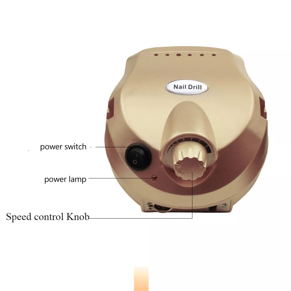 Taladro para Uñas: Master 25000RPM